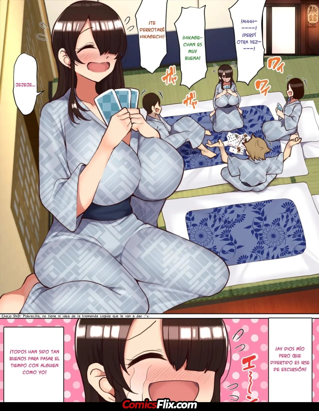 Comic Porno [Motsuaki] SHUUGAKU RYOKOU DE YOUCHA TO ONAJI GROUP NI NACCHATTA MEKAKURE INCHA-CHAN (#4)