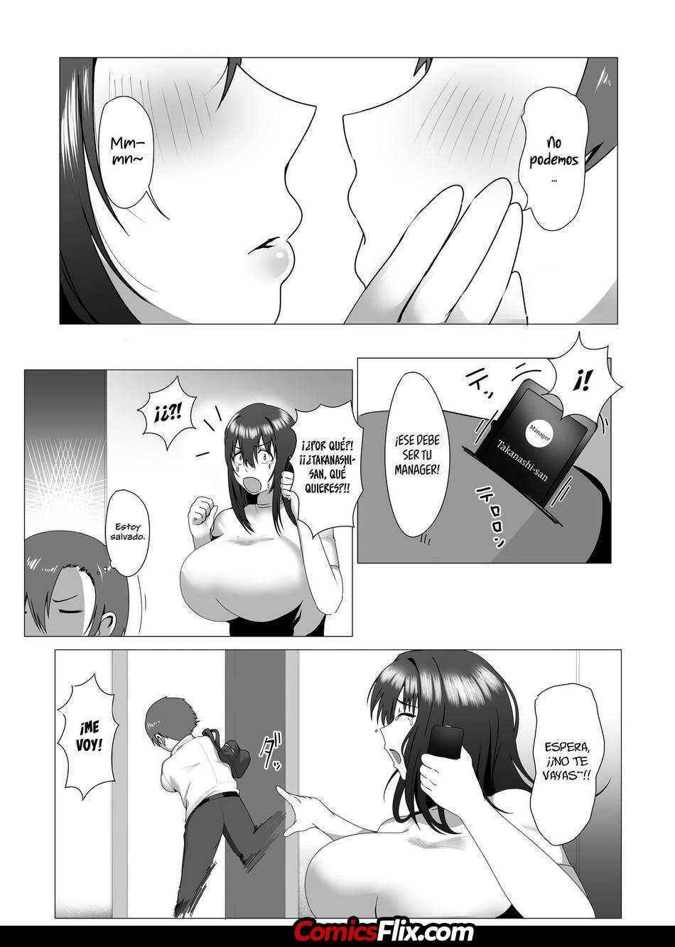 Comic Porno [Murabito C] ¿Estas Bien Con Mami? (#4)