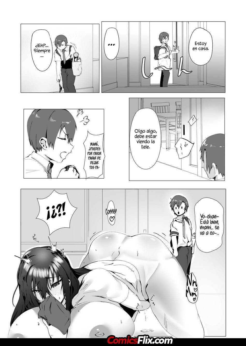 Comic Porno [Murabito C] ¿Estas Bien Con Mami? (#6)