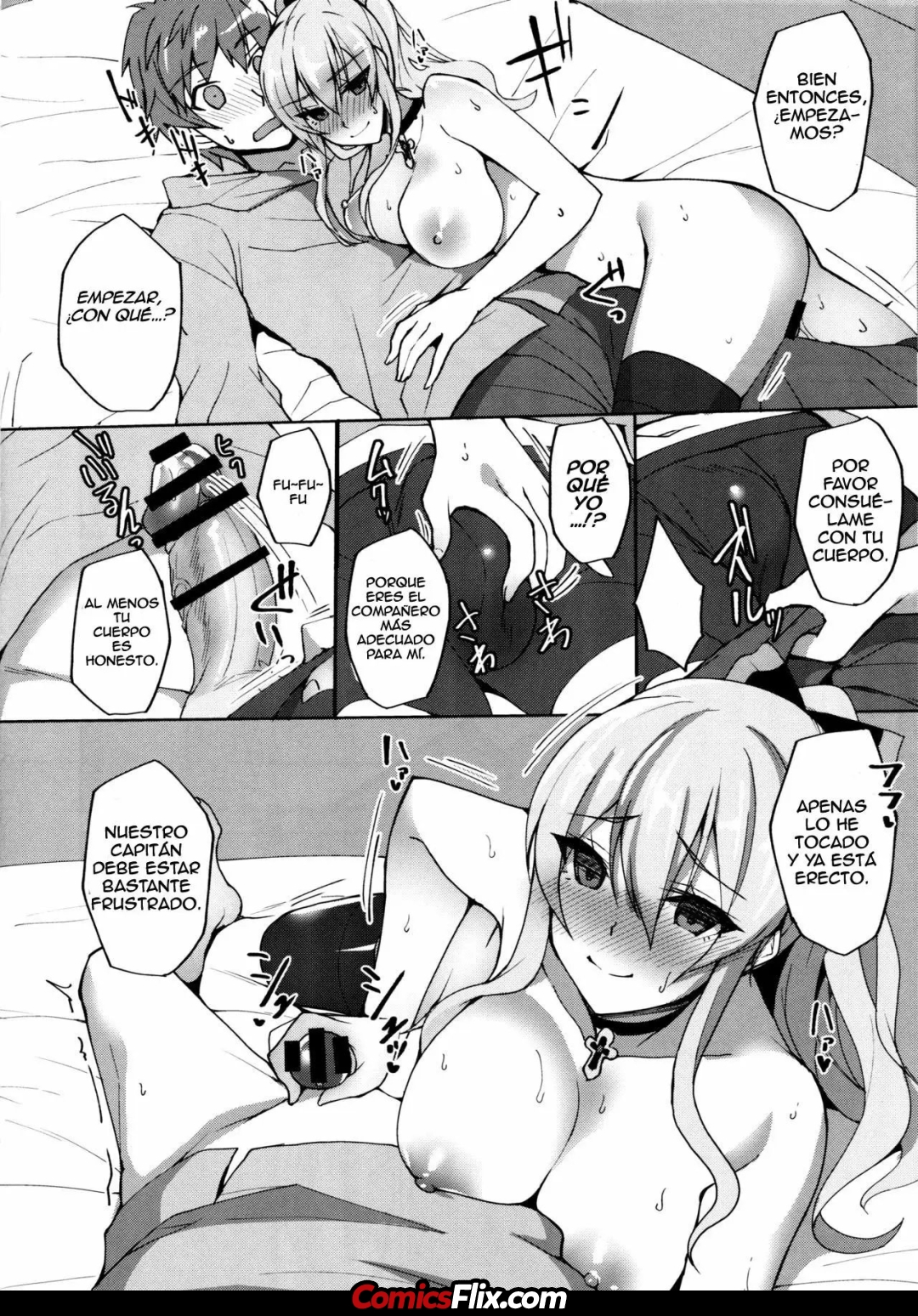 Comic Porno [Takeda Aranobu] Vira Insists On ANAL Sex (#5)