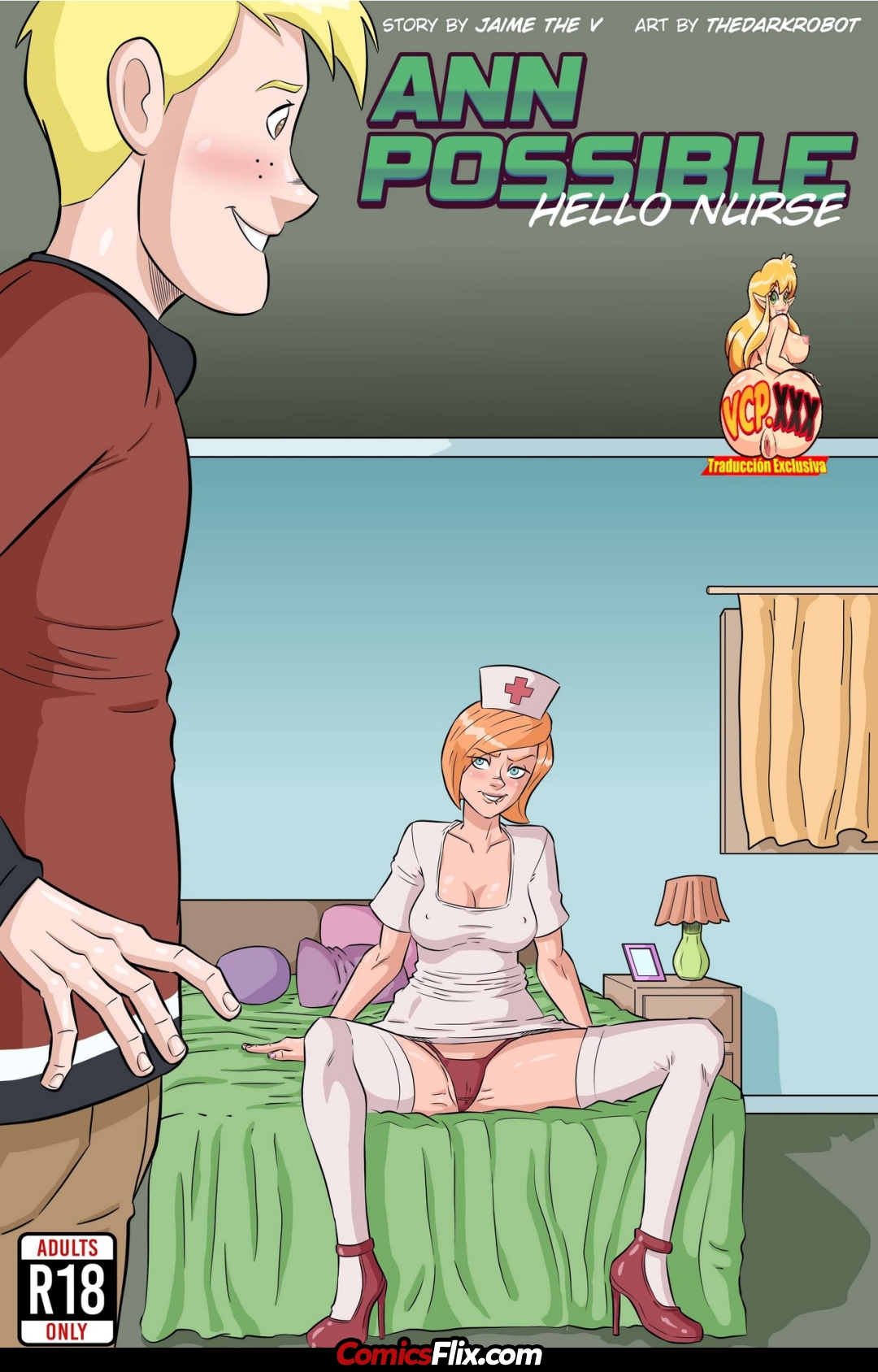 Comic Porno de [TheDarkRobot] Ann Possible - Hello Nurse (Kim Possible) (#1)