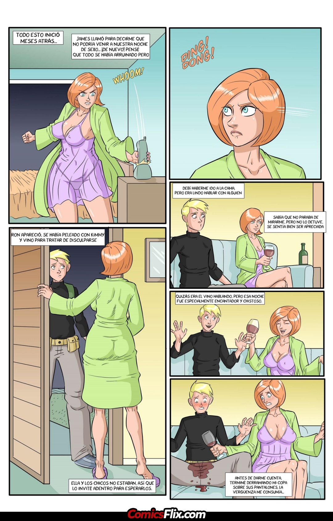Comic Porno [TheDarkRobot] Ann Possible - Hello Nurse (Kim Possible) (#3)