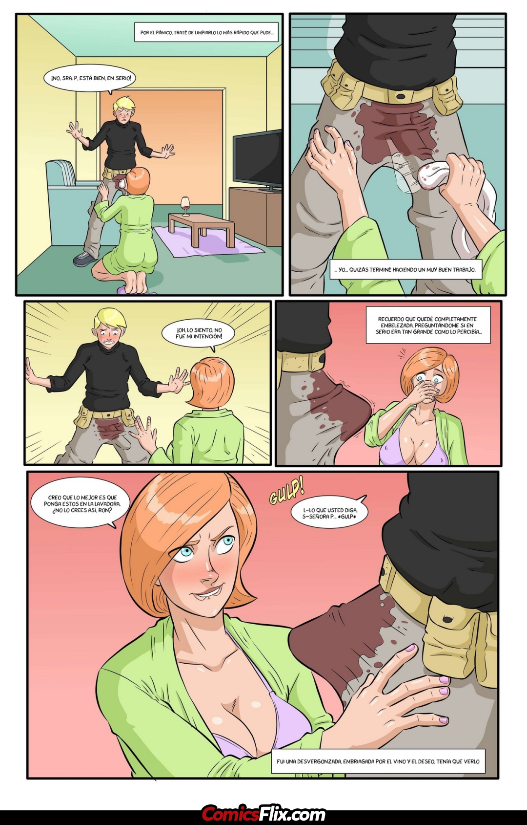 Comic Porno [TheDarkRobot] Ann Possible - Hello Nurse (Kim Possible) (#4)