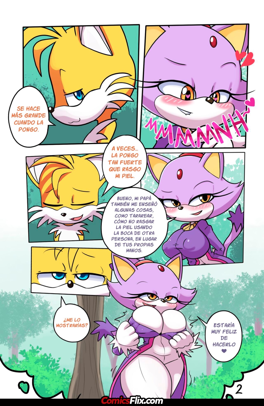 Comic Porno [Ichduhernz] Tails Rush’d Blazy Mix (Sonic The Hedgehog) (#4)