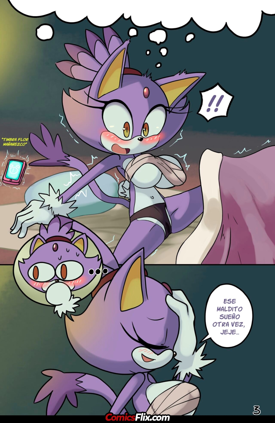 Comic Porno [Ichduhernz] Tails Rush’d Blazy Mix (Sonic The Hedgehog) (#5)