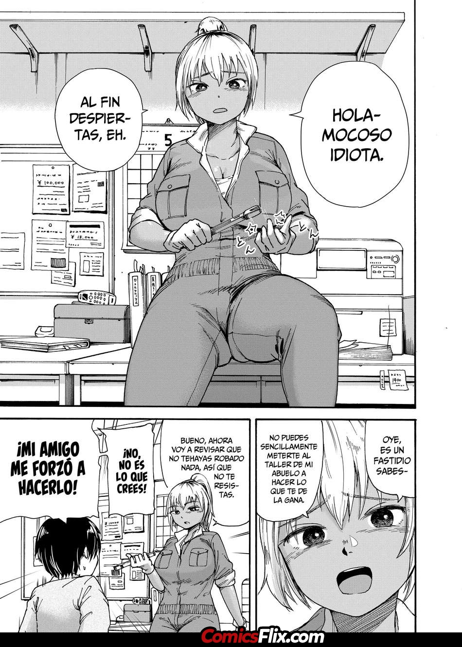 Comic Porno [Ishikarian] Fui Castigado Por Una Gyaru Mecanica (#4)