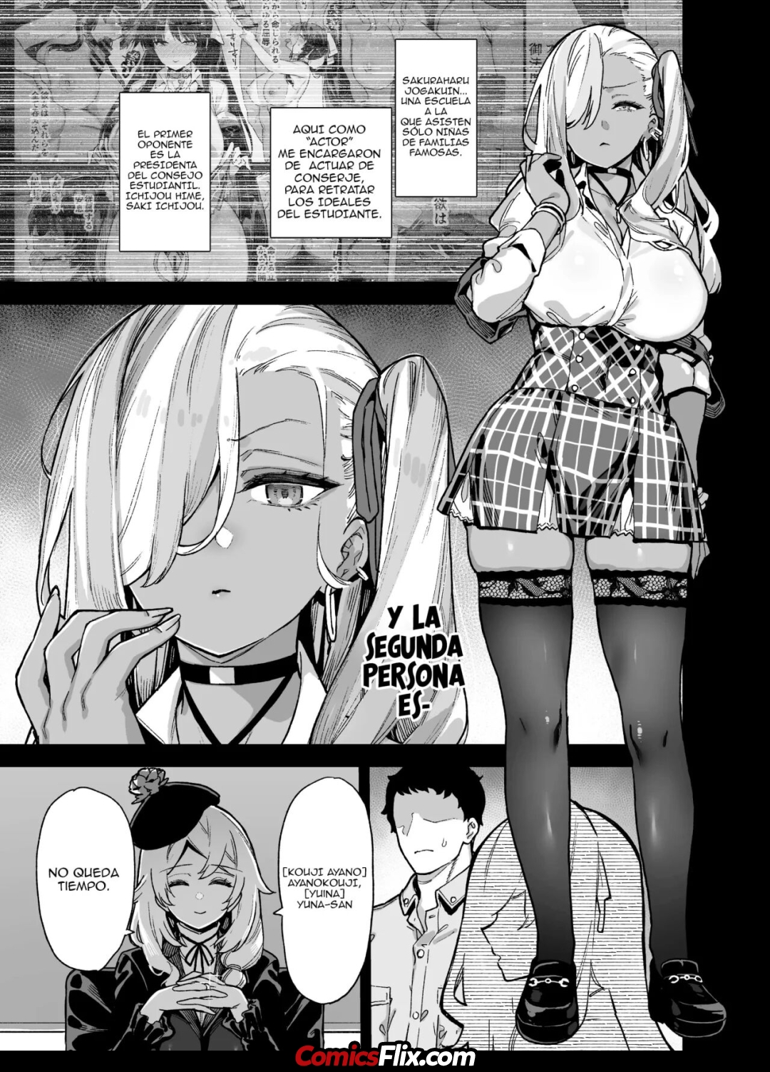 Comic Porno de [Shayo] OSHUN JOGAKUEN NO DANYUU 2 (#1)