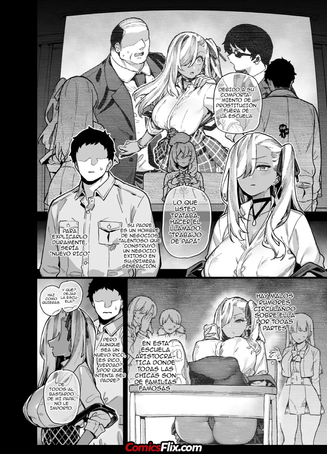 Comic Porno [Shayo] OSHUN JOGAKUEN NO DANYUU 2 (#2)