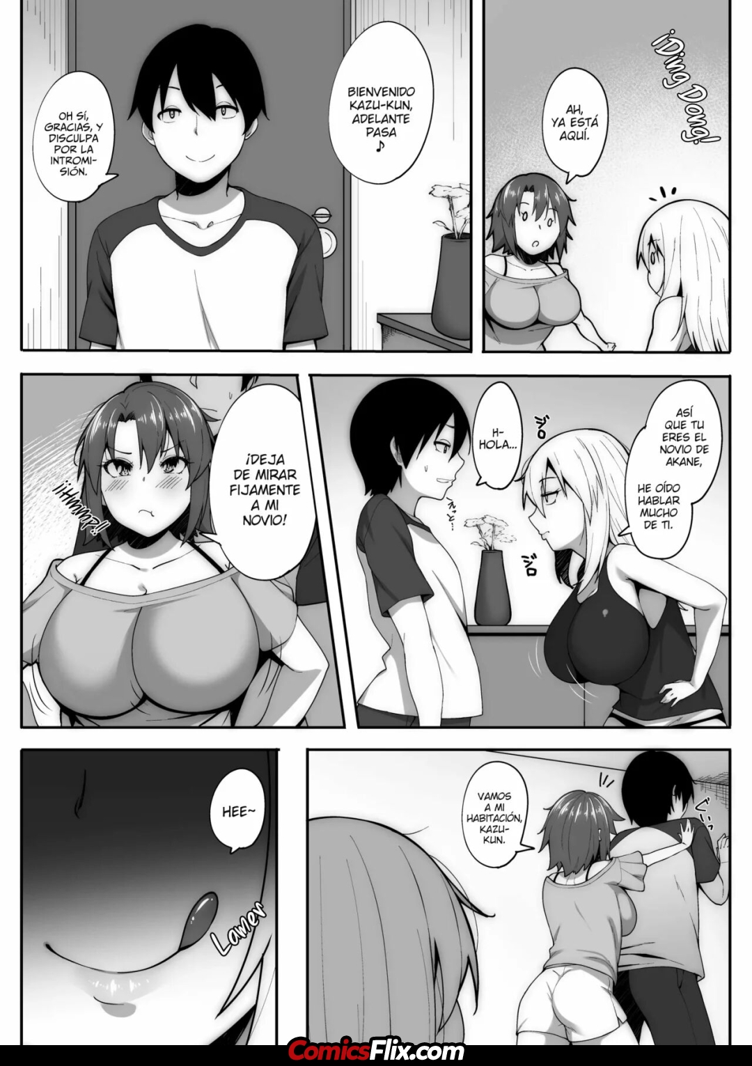 Comic Porno [Skylader] LA HERMANA DE MI NOVIA ME SEDUCIO EN EL BANO Y TERMINE FOLLANDOMELA! (#3)