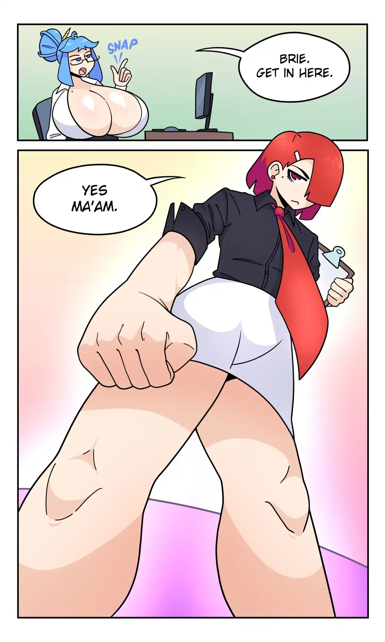 Comic Porno Miss B Is Too Big - BobberKyu (#6)