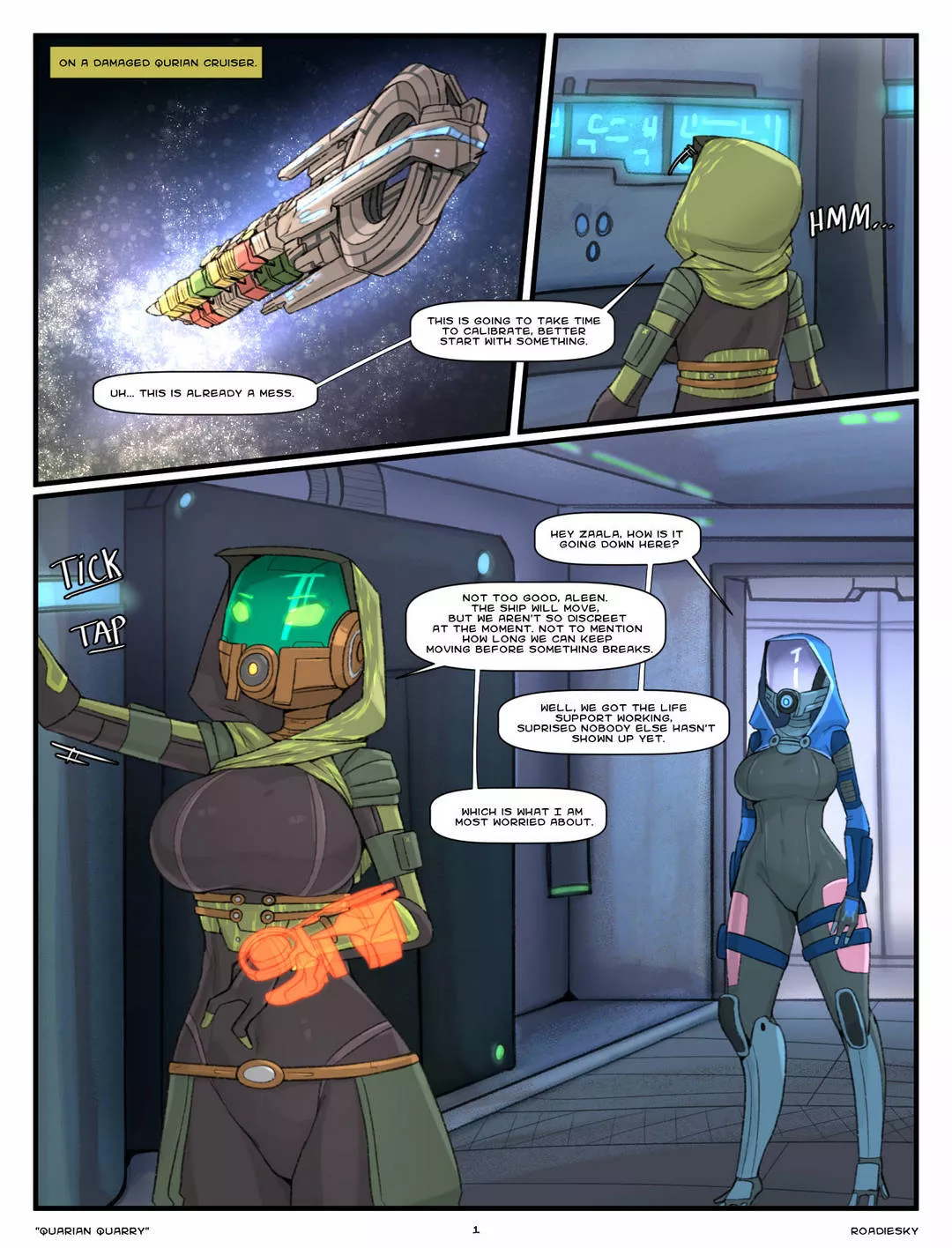 Comic Porno Quarian Quarry - RoadieSky (#2)