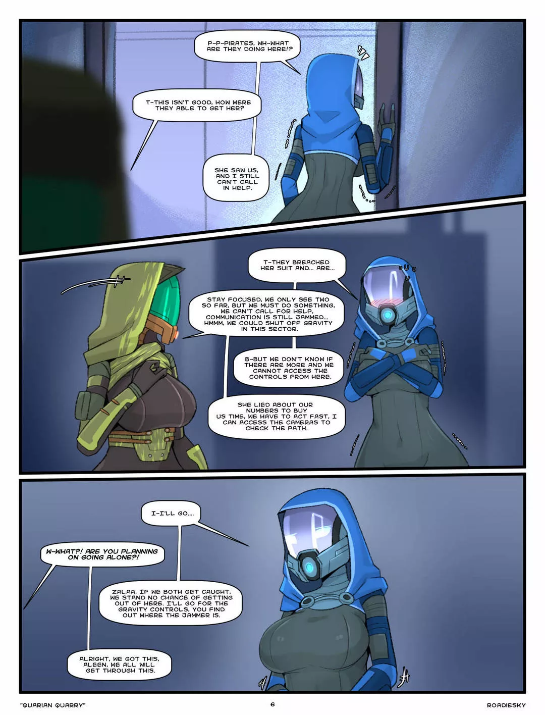 Comic Porno Quarian Quarry - RoadieSky (#7)
