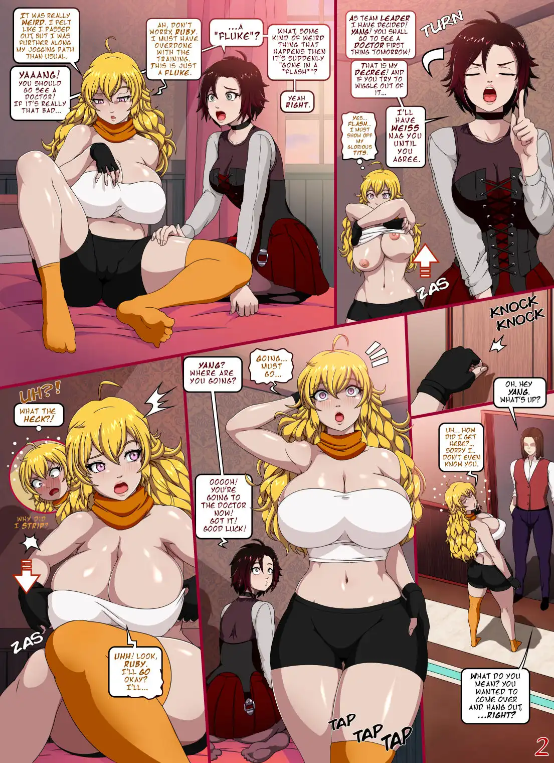Comic Porno RWBY: Yang’s Aura Possession - Stormfeder (#2)