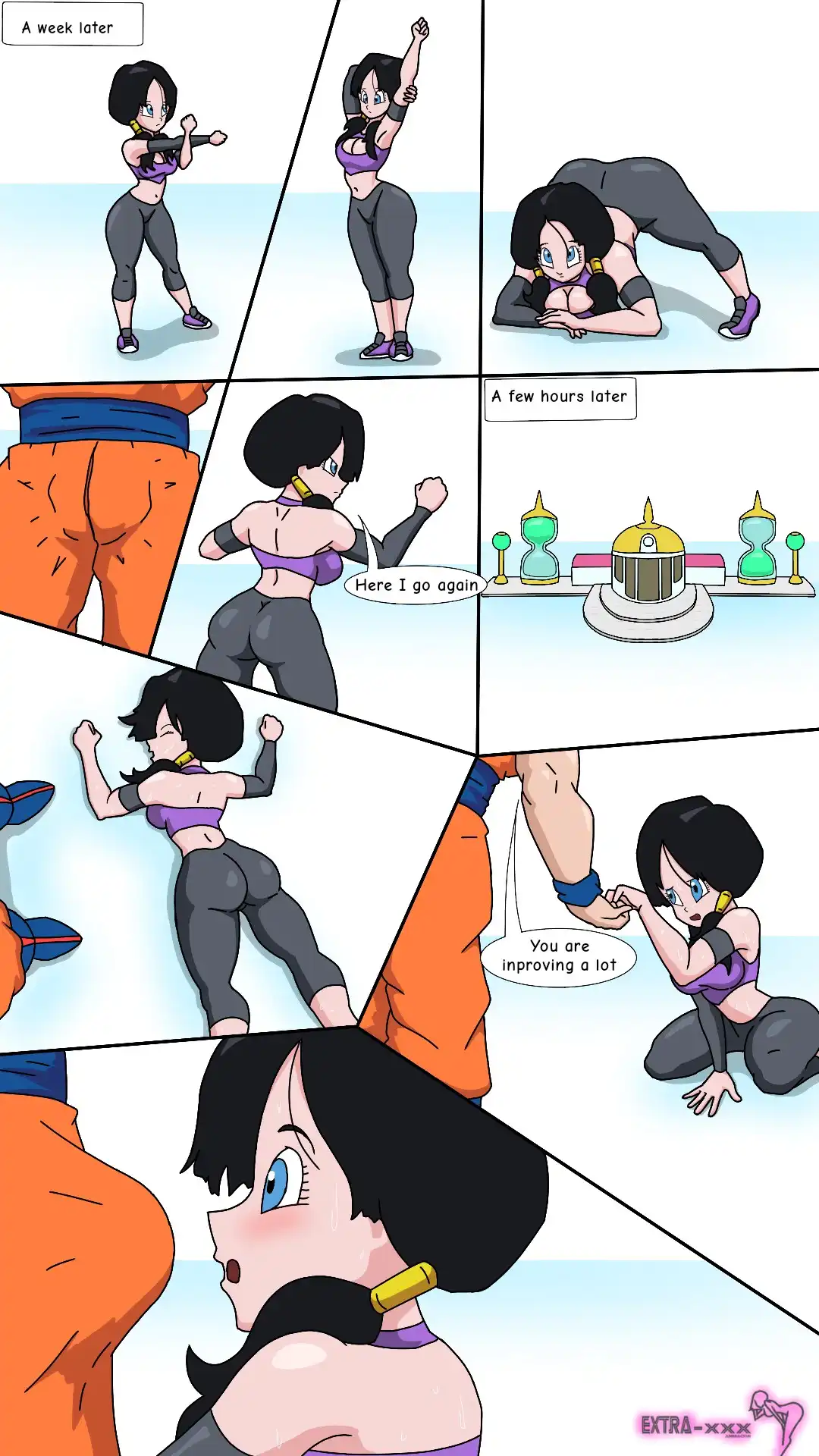 Comic Porno Videl X Goku - Extranimacion (#3)
