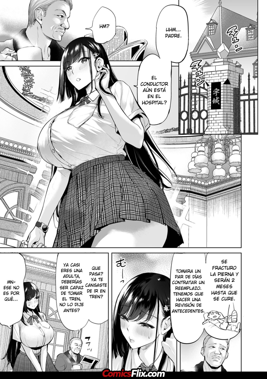 Comic Porno [Ere 2 Earo] Ojou-Sama Chikan Train Senorita En El Tren De Abusadores (COMIC Orga Vol. 30) (#5)