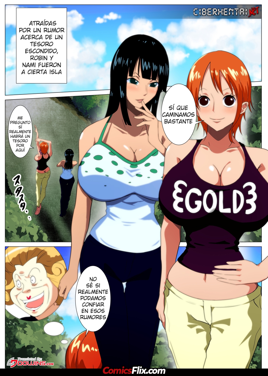 Comic Porno [Q Doujin] Buxom Female Pirates’ Treasure Hunt (#2)