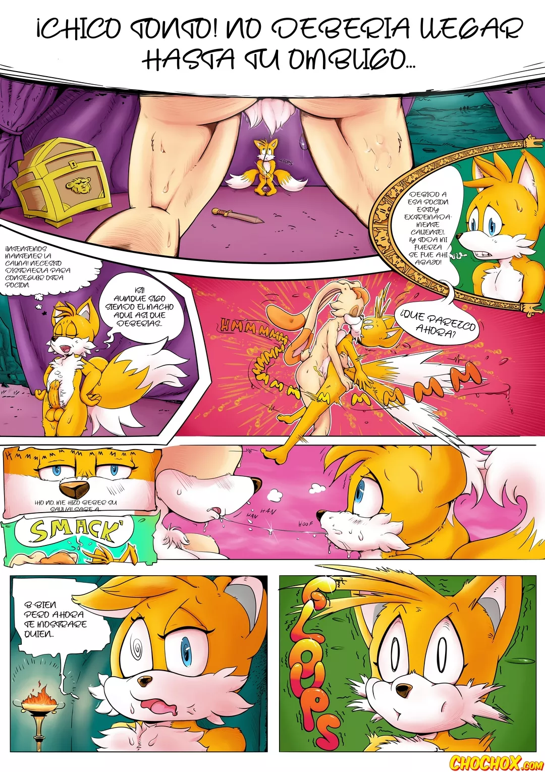 Comic Porno Vanilla Kidnap 2: Tails Pays The Price! - Lecerf (#7)