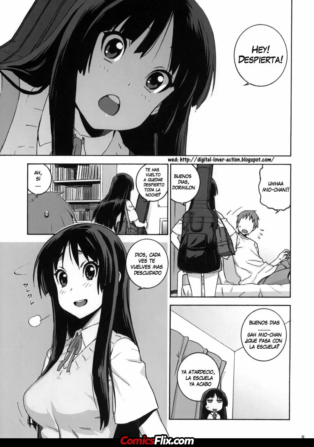 Comic Porno (C76) [DECOPPACHI (Hidiri Rei)] Suki Suki Mio-Chan (#3)