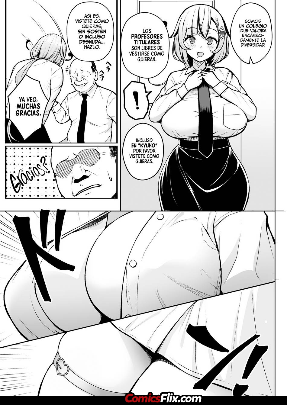 Comic Porno [Diisuke] Kakitare-Sensei Es La Nueva Maestra Del Grupo De 1er Ano (#5)