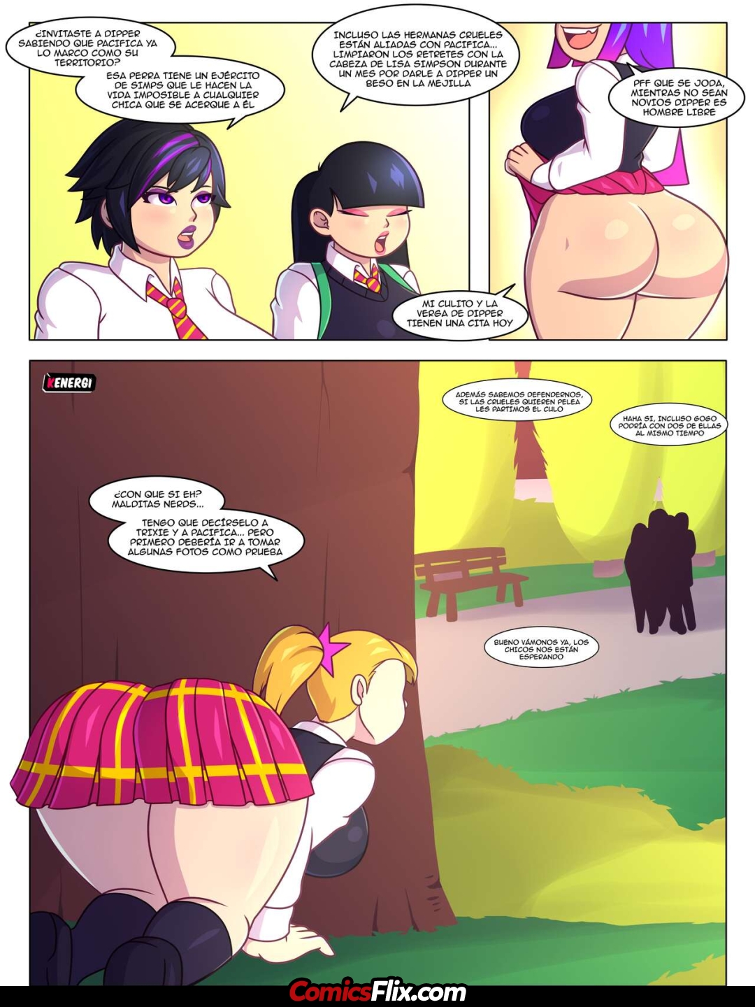 Comic Porno [Kenergi] Toonworth Academy (Comic Porn) (#4)