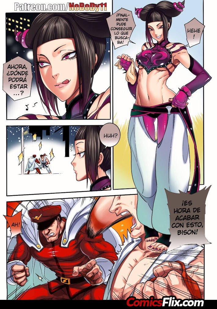 Comic Porno [Turtle.Fish.Paint (Hirame Sensei)] Lose Control (Street Fighter IV) ) (#2)