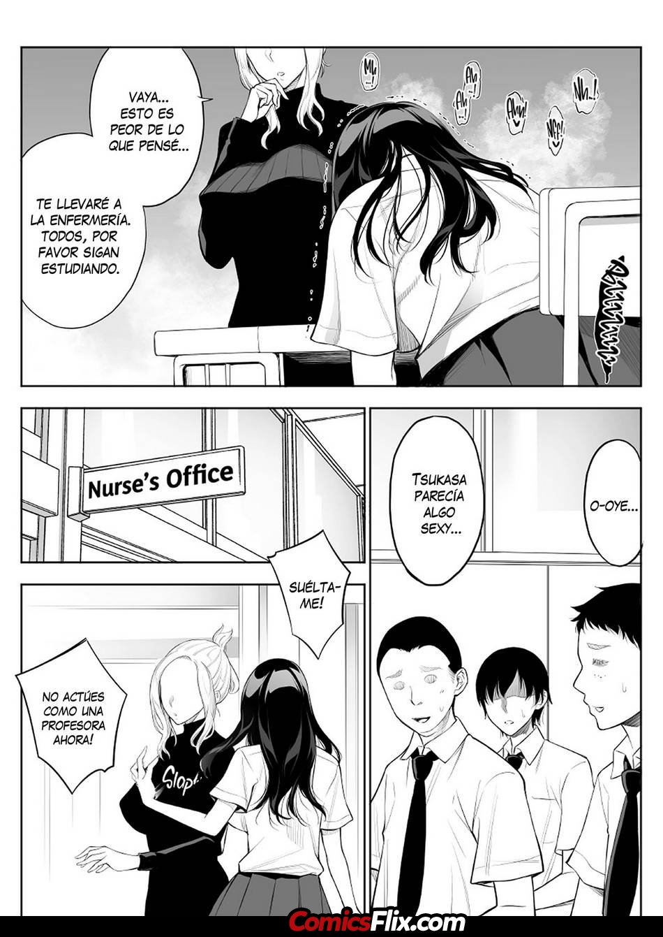 Comic Porno [Yuuki Ringo] Derribando Sus Muros #3 (#4)
