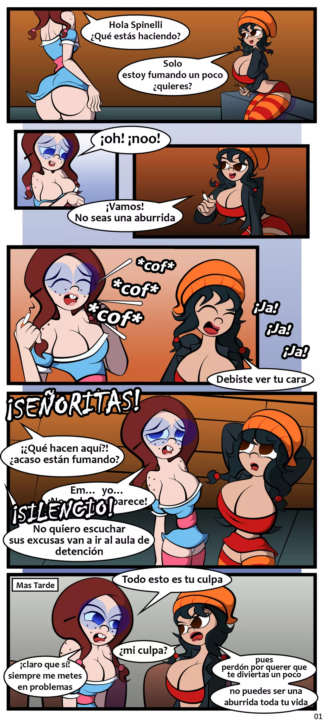 Comic Porno Detencion - Trece-013 (#2)