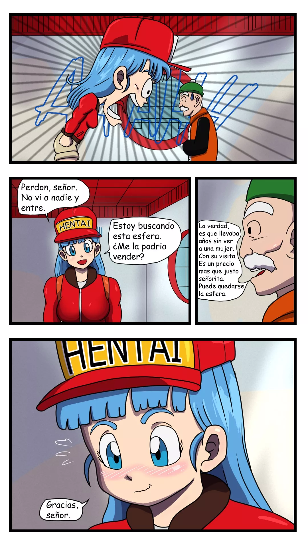 Comic Porno La Busqueda De Bulma - Impshyrus (#4)