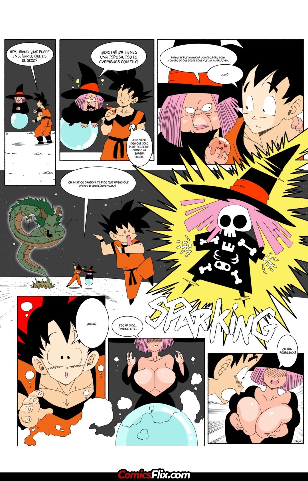 Comic Porno [Botbot] The MissAdventure Of Fortune Teller Baba (Dragon Ball) (#2)