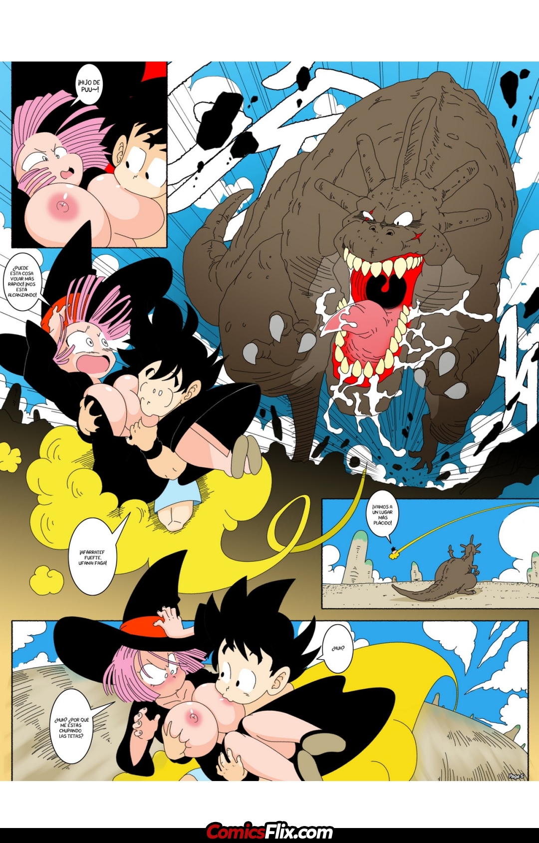 Comic Porno [Botbot] The MissAdventure Of Fortune Teller Baba (Dragon Ball) (#7)