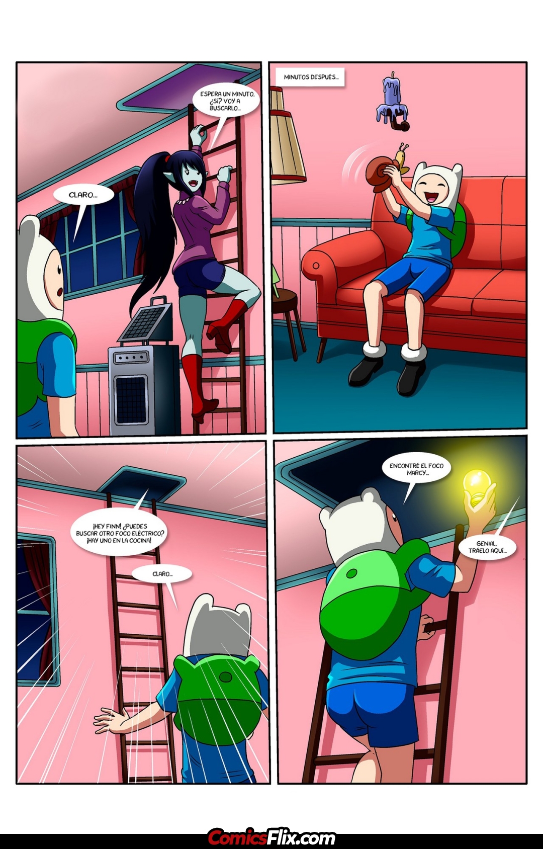 Comic Porno [Palcomix] Fifty Shades Of Fangs (Adventure Time) (#3)