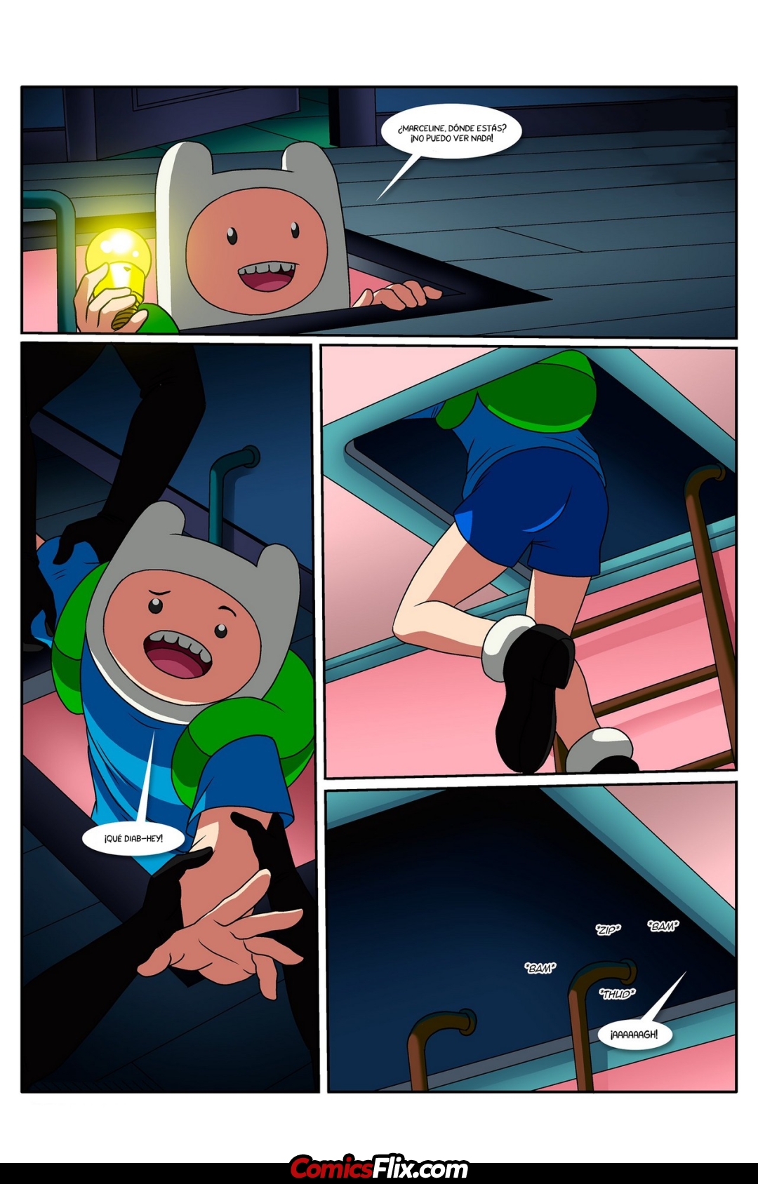 Comic Porno [Palcomix] Fifty Shades Of Fangs (Adventure Time) (#4)