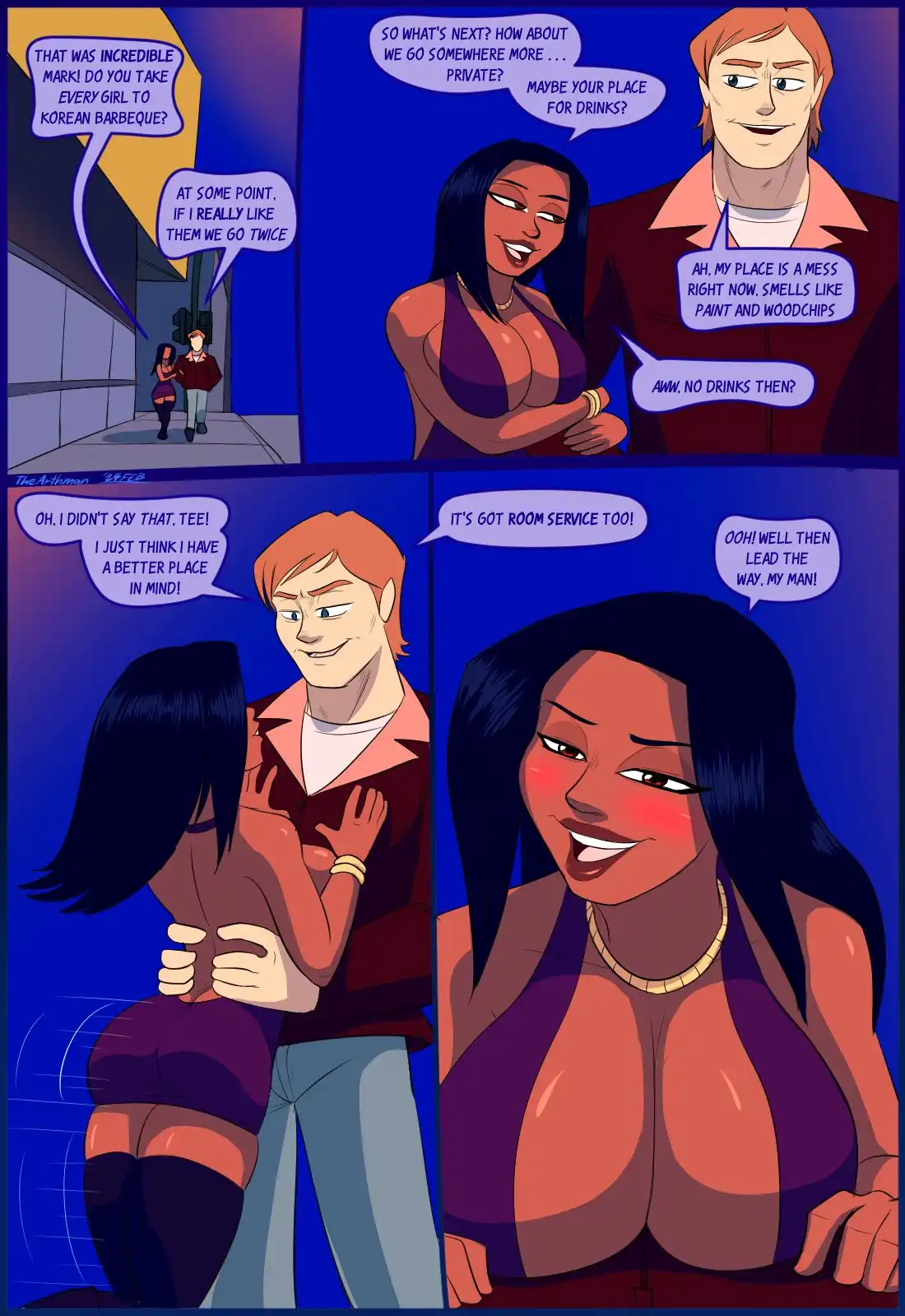 Comic Porno de Tee N’ Mark - The Arthman (#1)