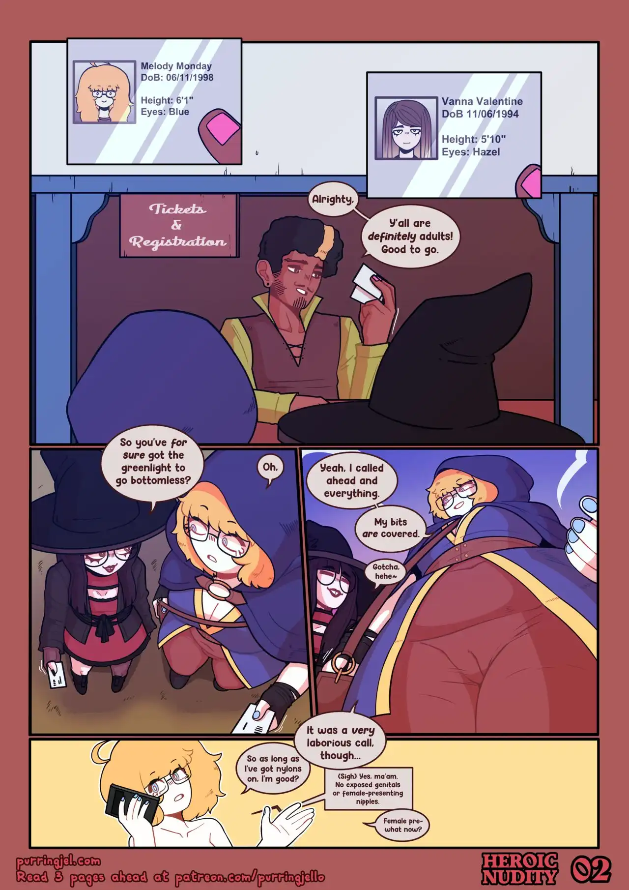 Comic Porno Heroic Nudity - Purringjello (#2)