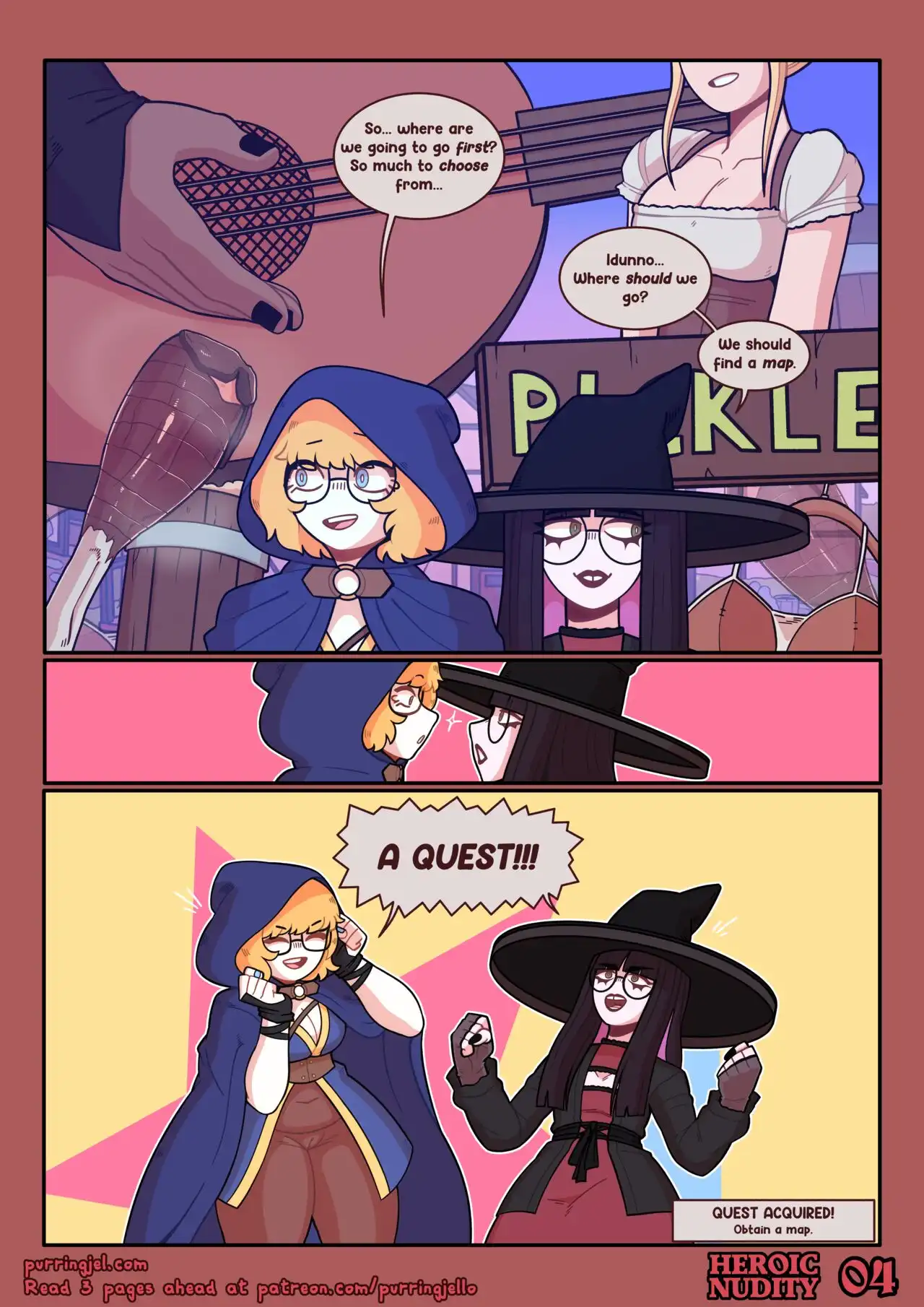 Comic Porno Heroic Nudity - Purringjello (#4)