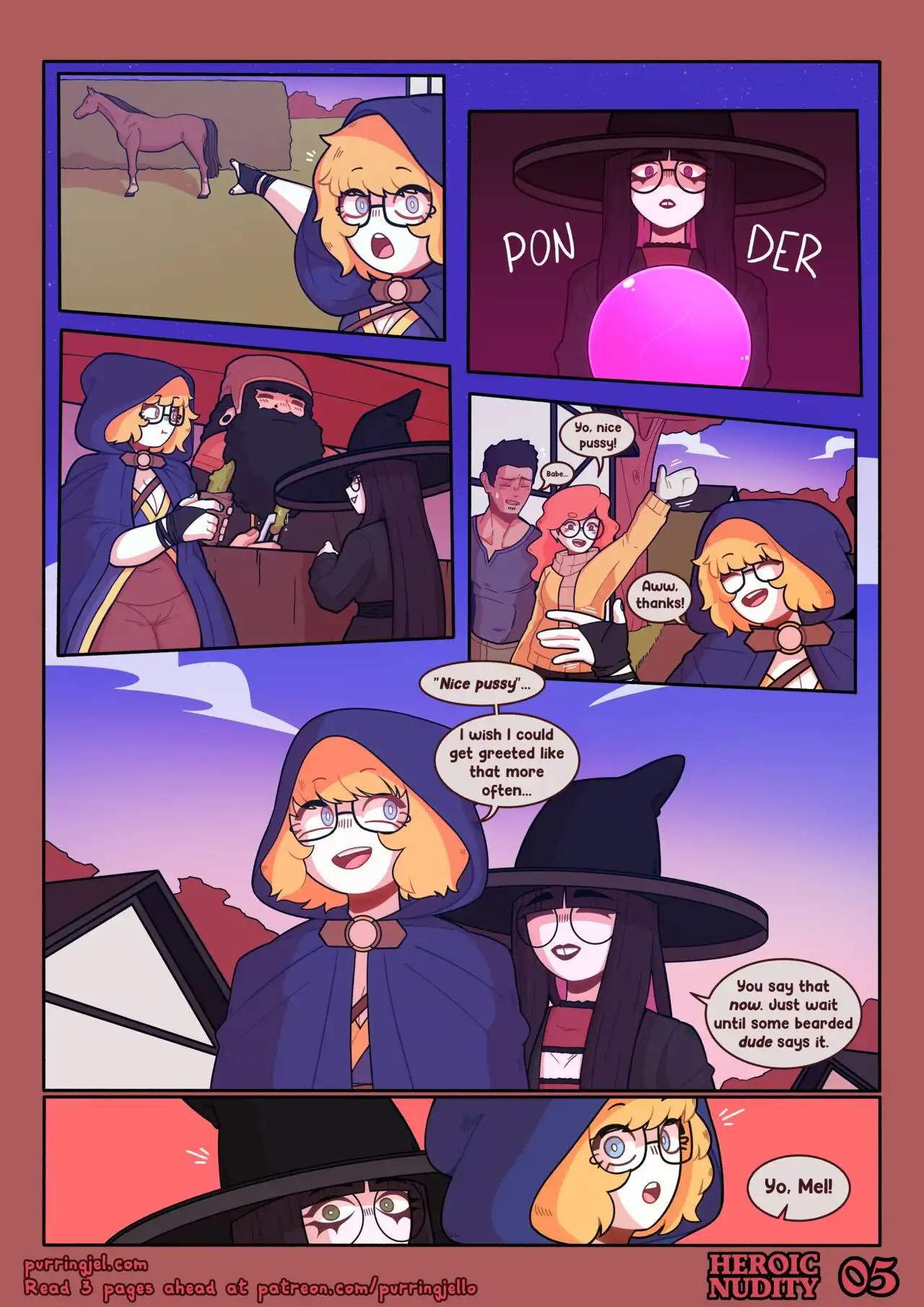Comic Porno Heroic Nudity - Purringjello (#5)