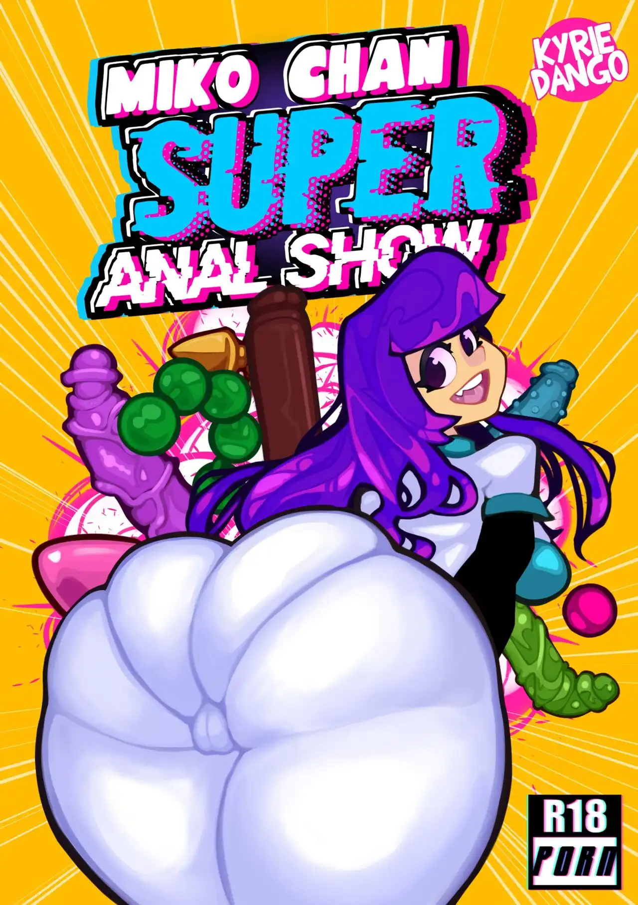 Comic Porno de Miko Chan Super Anal Show - KyrieDango (#1)