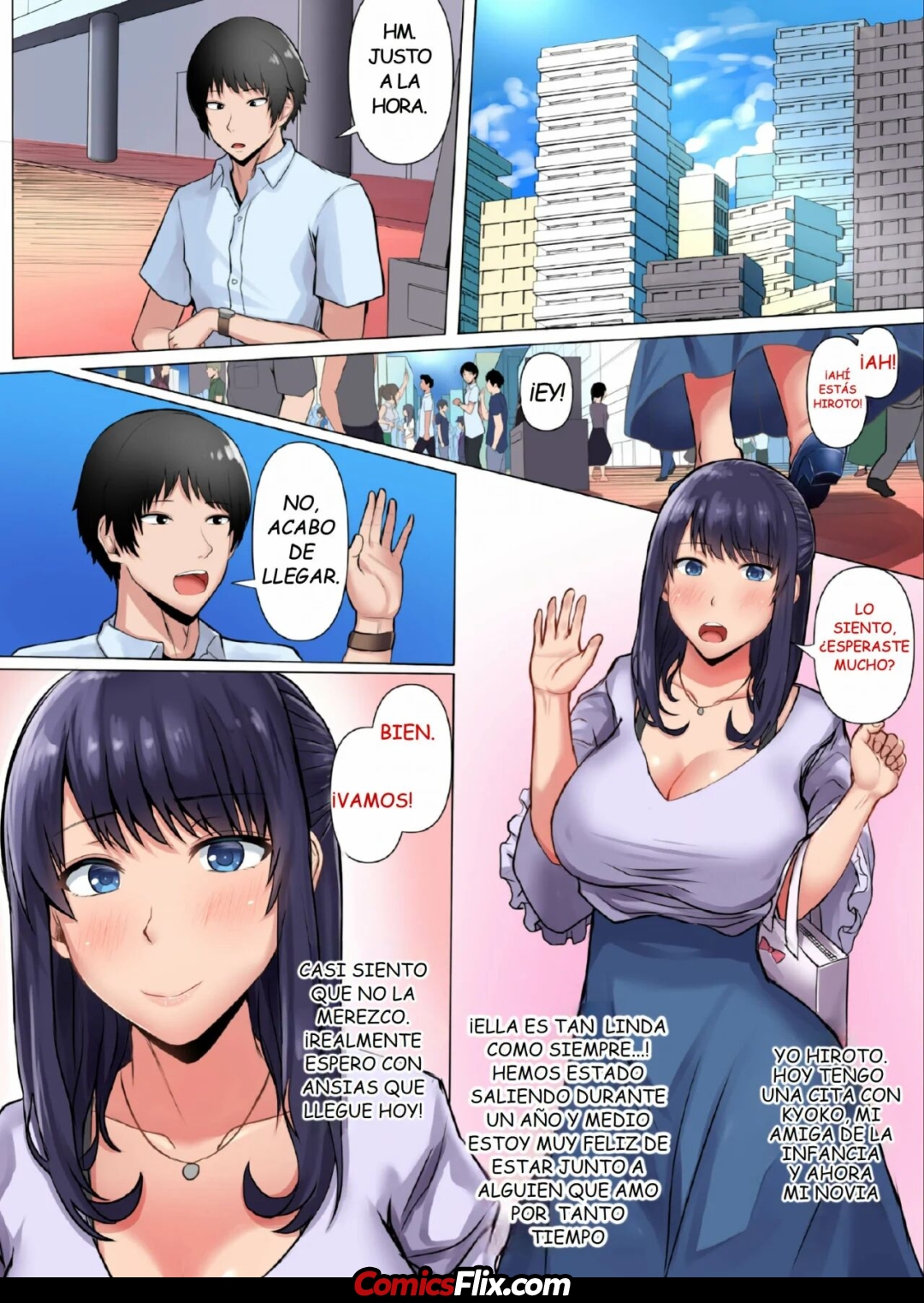 Comic Porno [Munioni] MI AMIGA DE LA INFANCIA ES ROBADA POR UN ALUMNO MAYOR (#5)