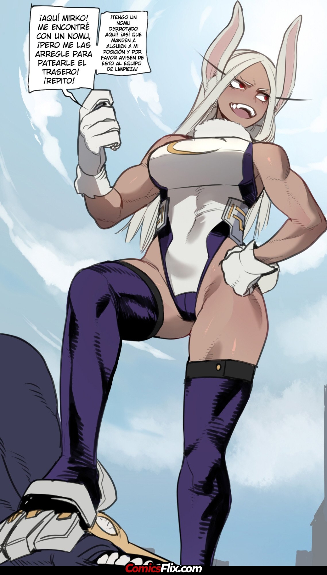 Comic Porno [ratatatat74] La Caida De Los Heroes (#4)