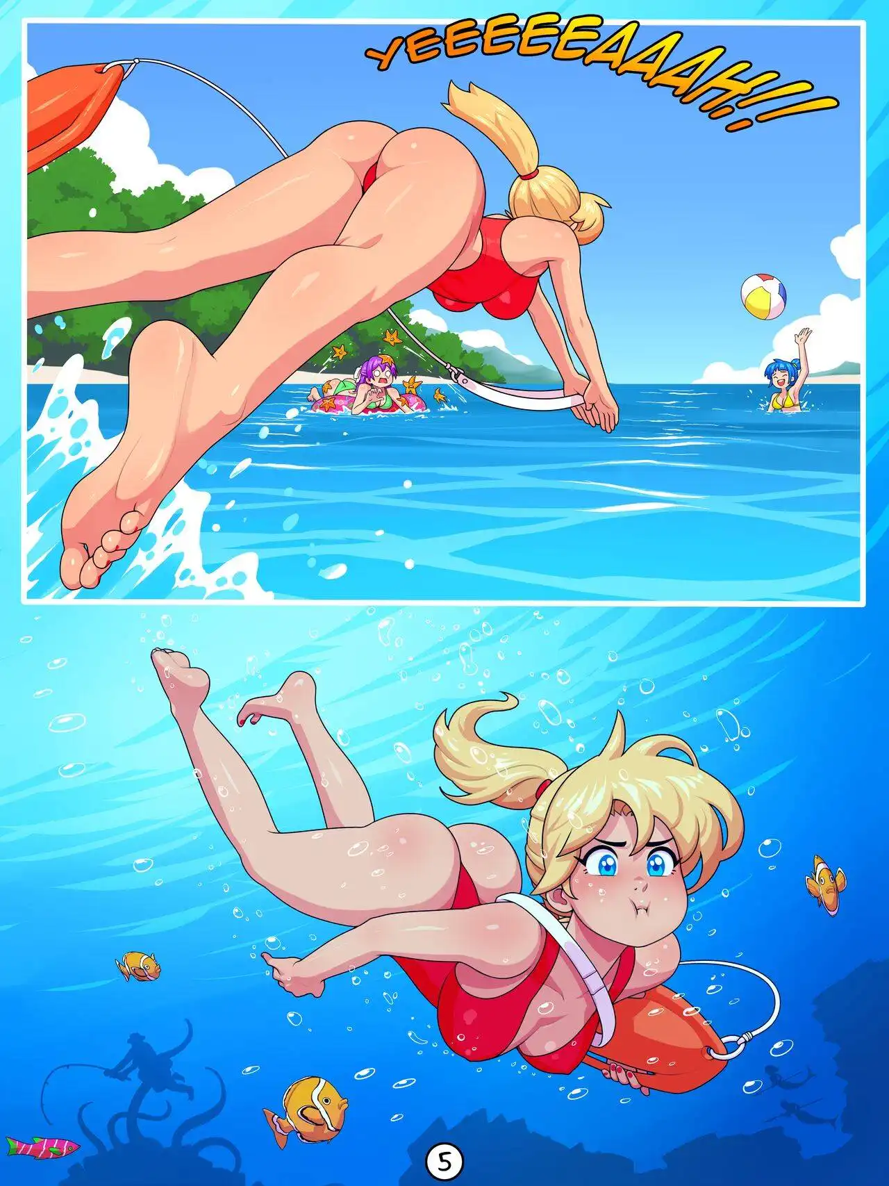 Comic Porno Wendy The Summertime Lifeguard - RoninDude (#5)
