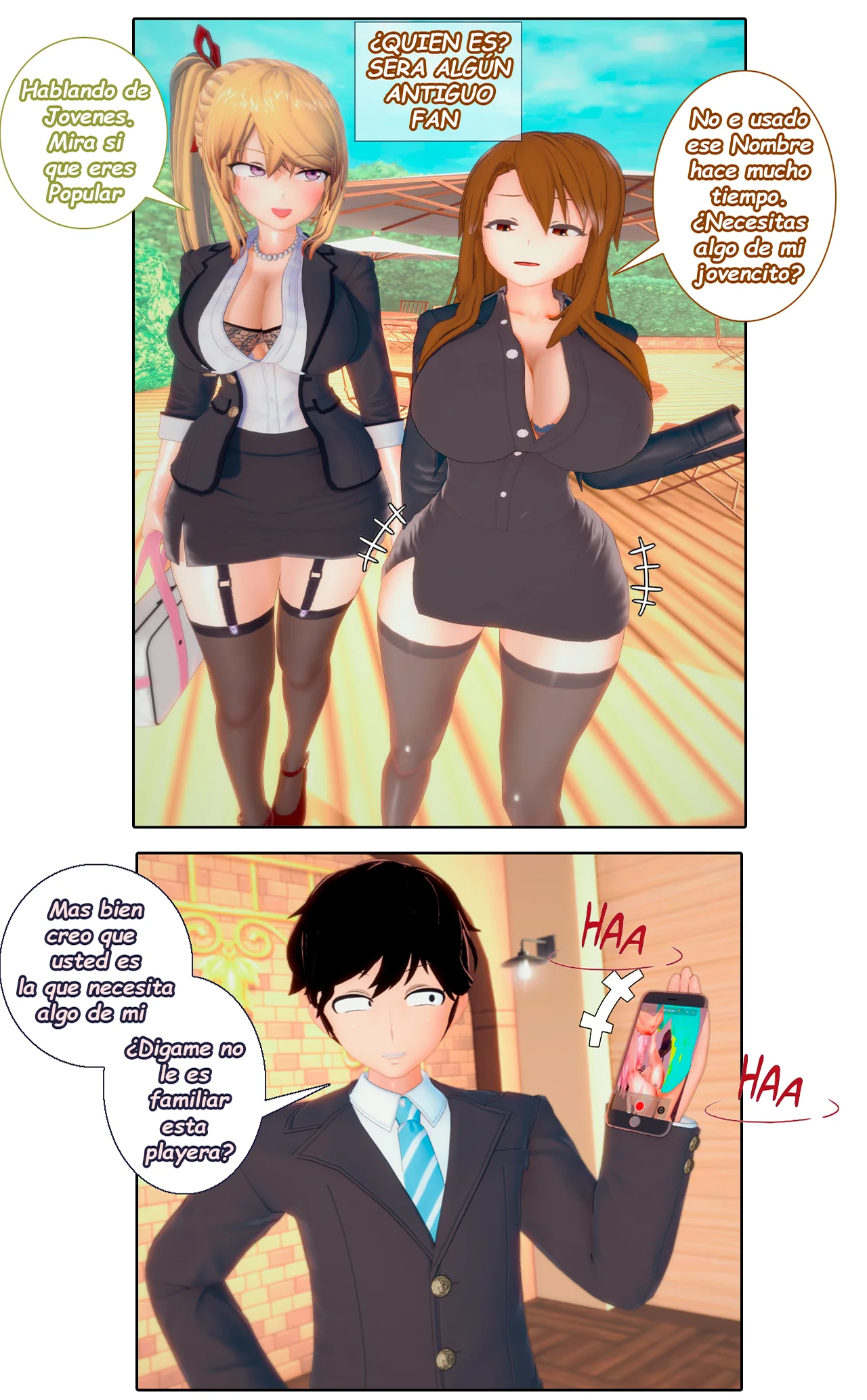 Comic Porno Chantaje Sexual A Mi Prima La Idol 2 - NFT_Waifuz (#6)