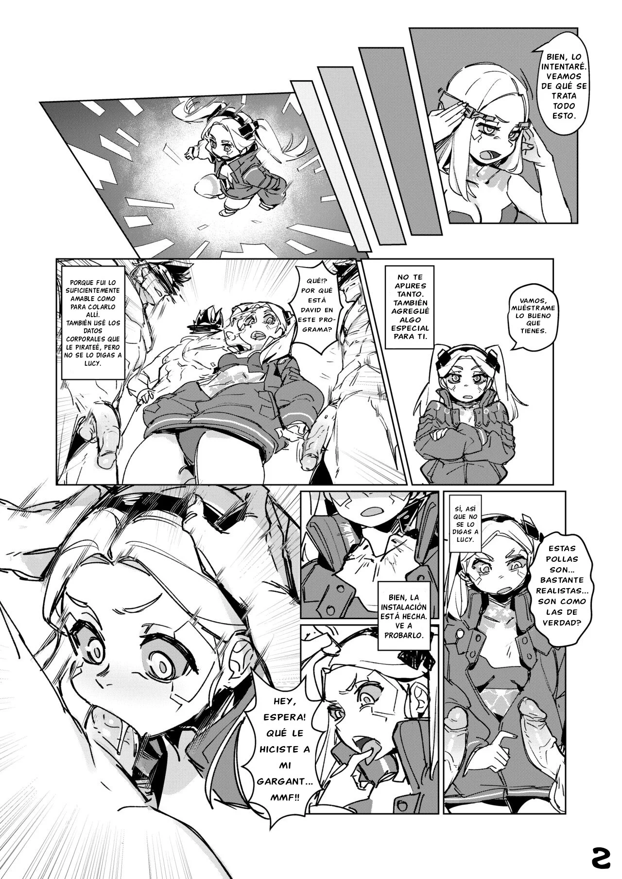 Comic Porno Cyberpunk: Edgerunners (#3)