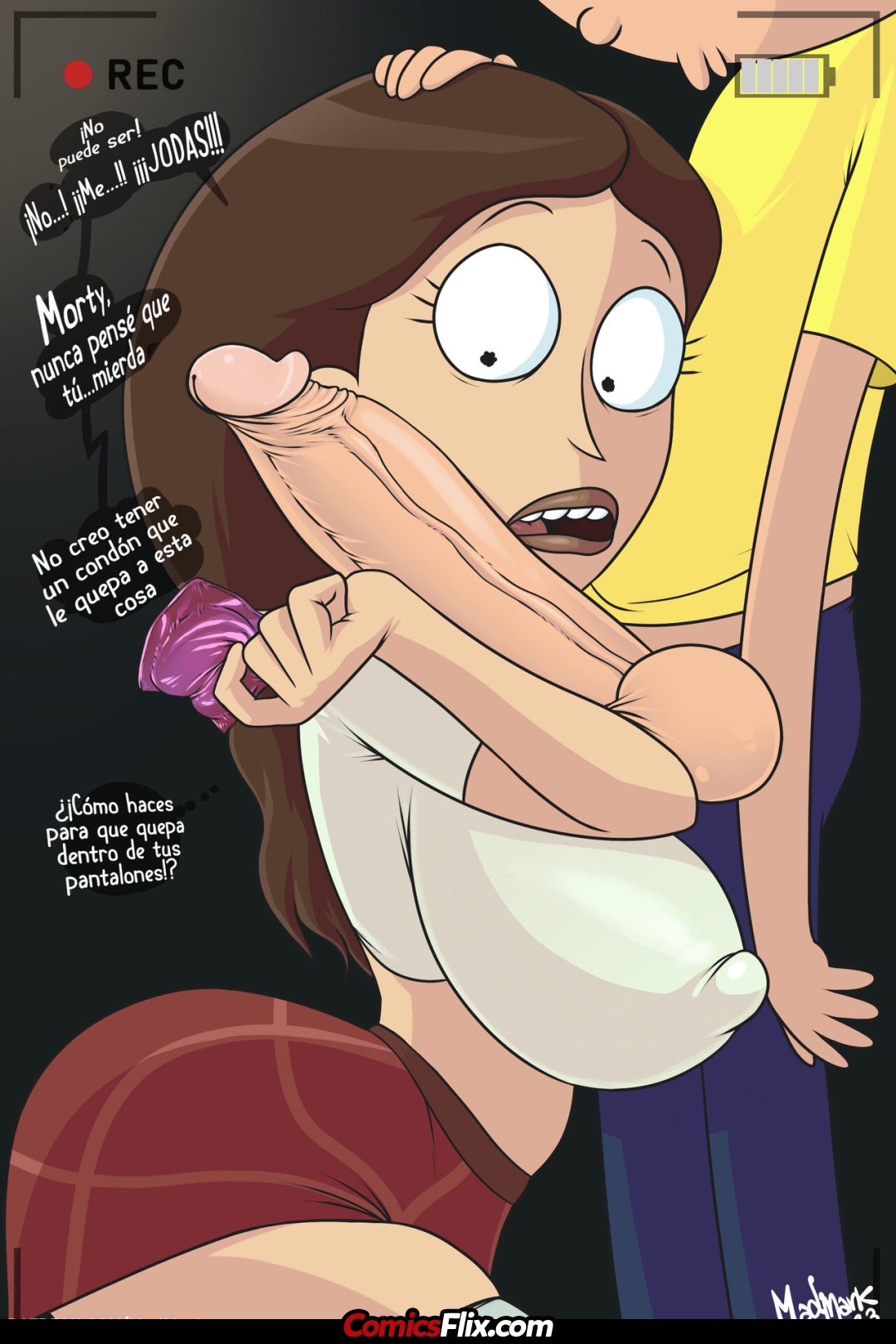 Comic Porno [MadMark] Tricia X Morty (Rick And Morty) (#3)