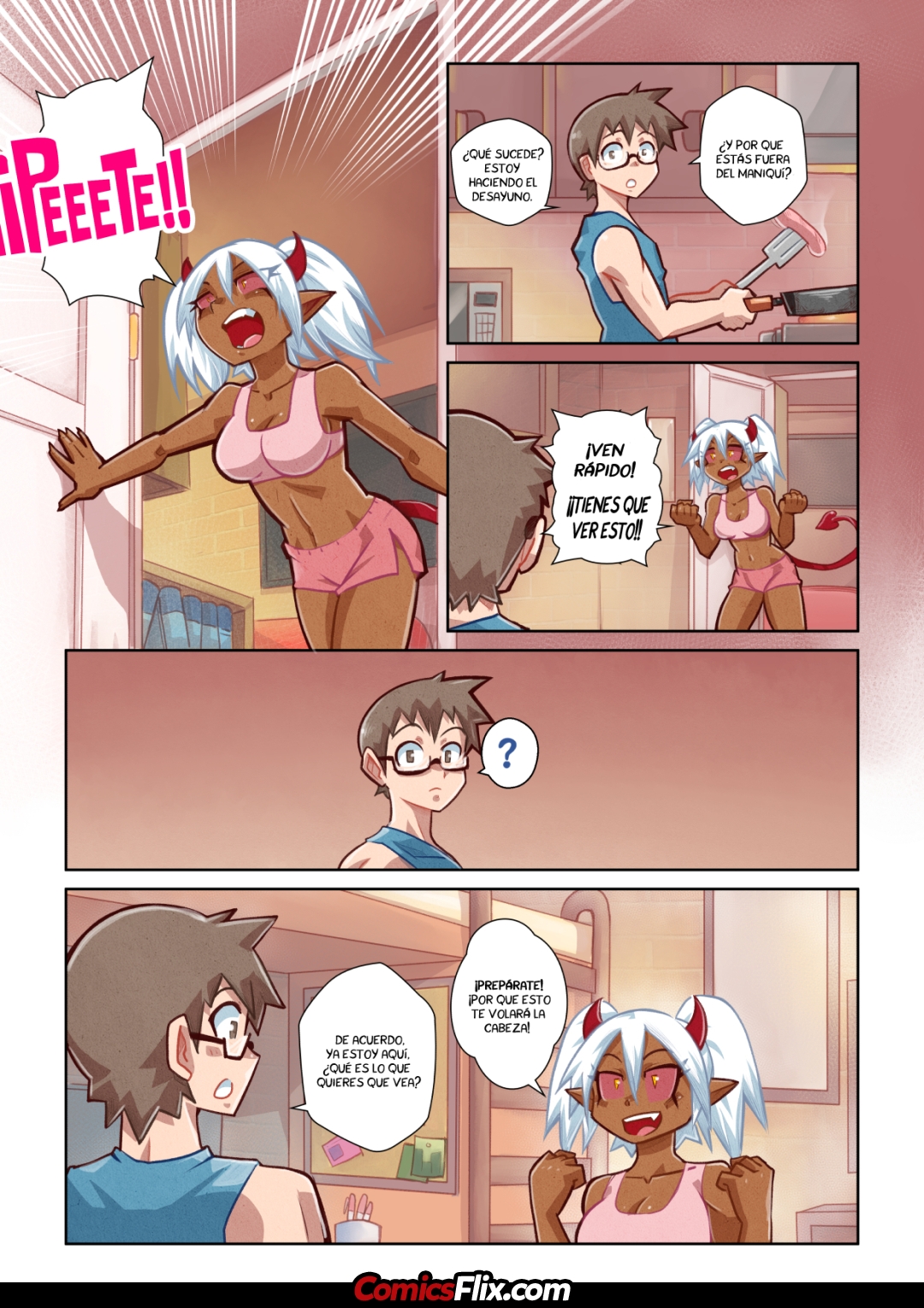 Comic Porno [Mr.E] Tales From The Annieverse (Comic Porn) (#3)