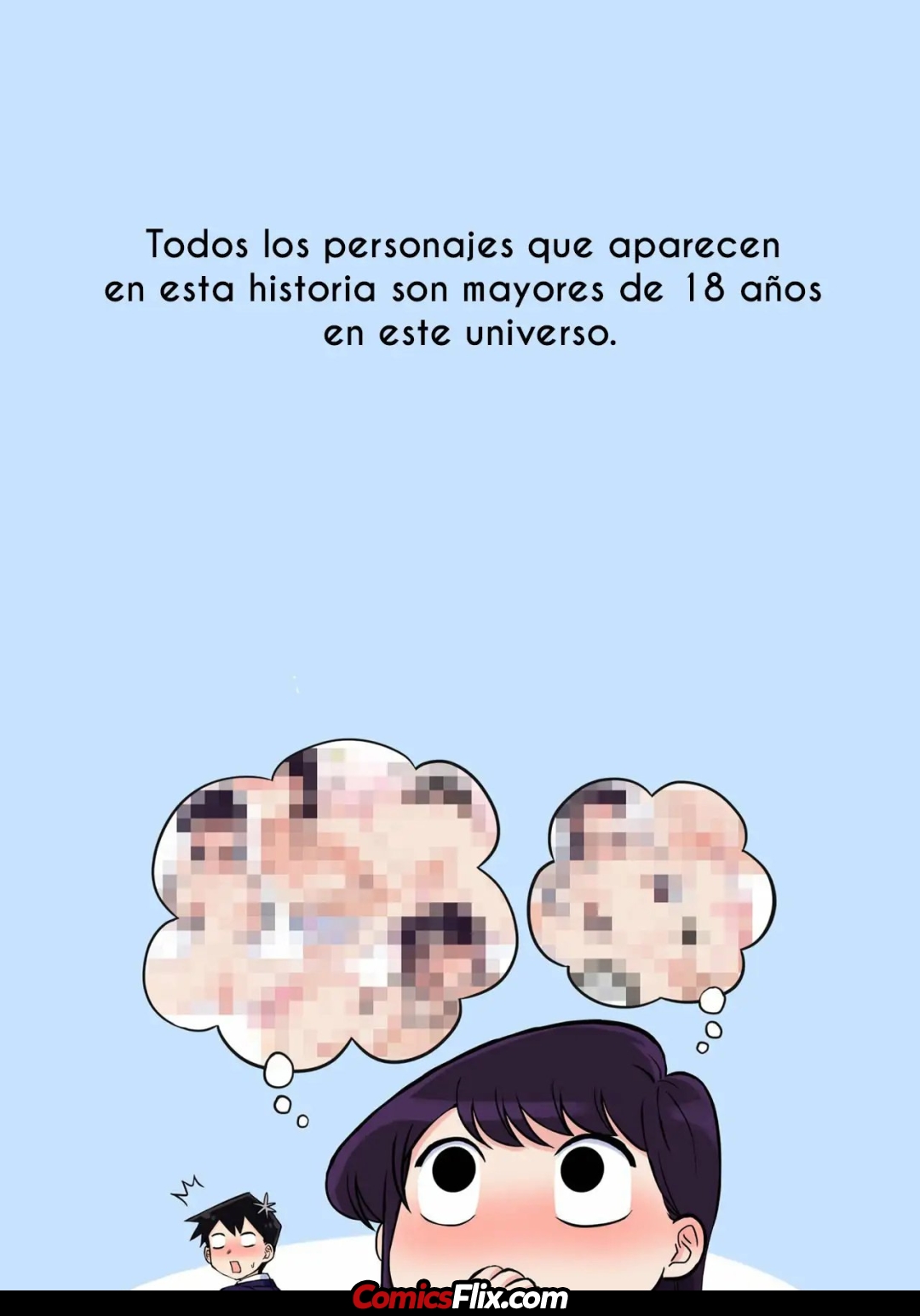 Comic Porno [WOX YANG] Komi-San Tiene Ideas Raras Sobre El Sexo (#2)