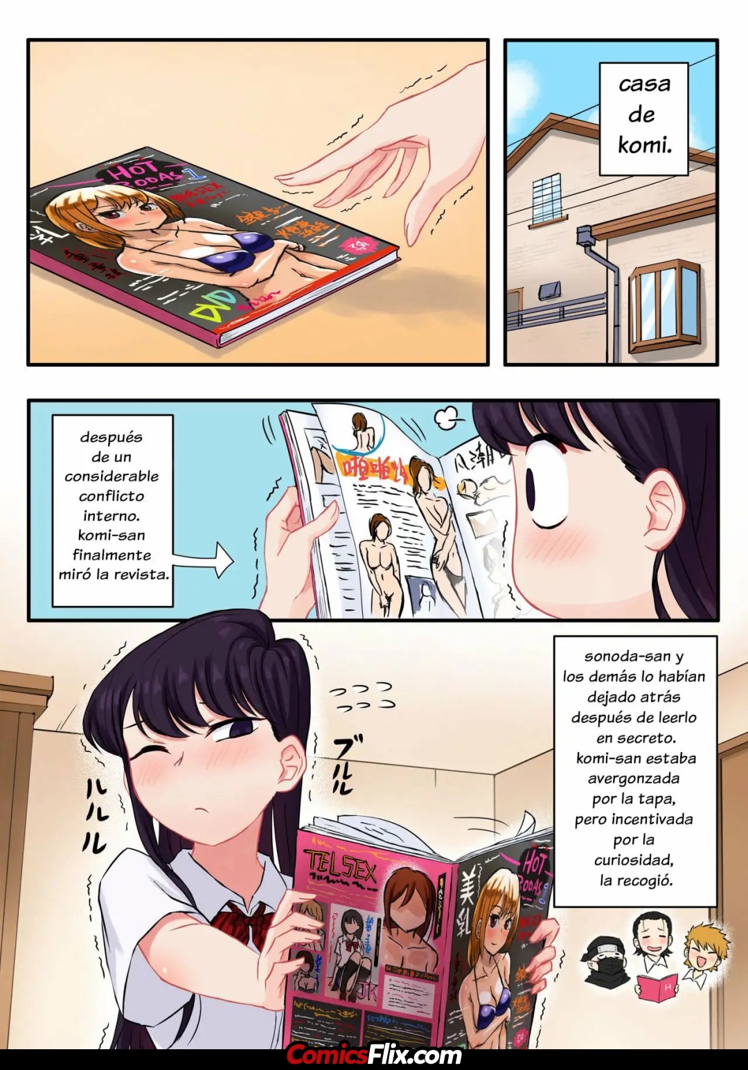 Comic Porno [WOX YANG] Komi-San Tiene Ideas Raras Sobre El Sexo (#3)