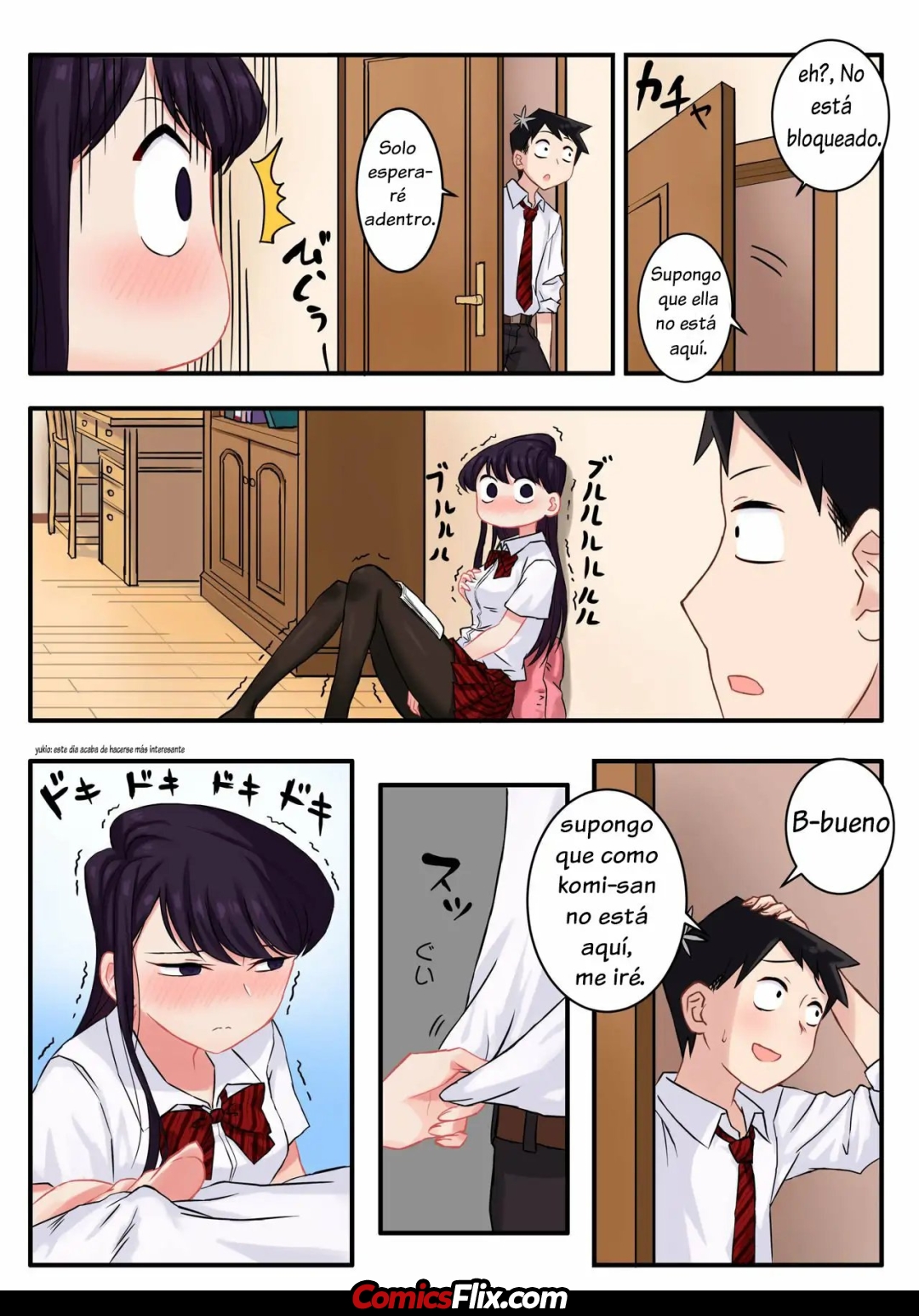 Comic Porno [WOX YANG] Komi-San Tiene Ideas Raras Sobre El Sexo (#5)