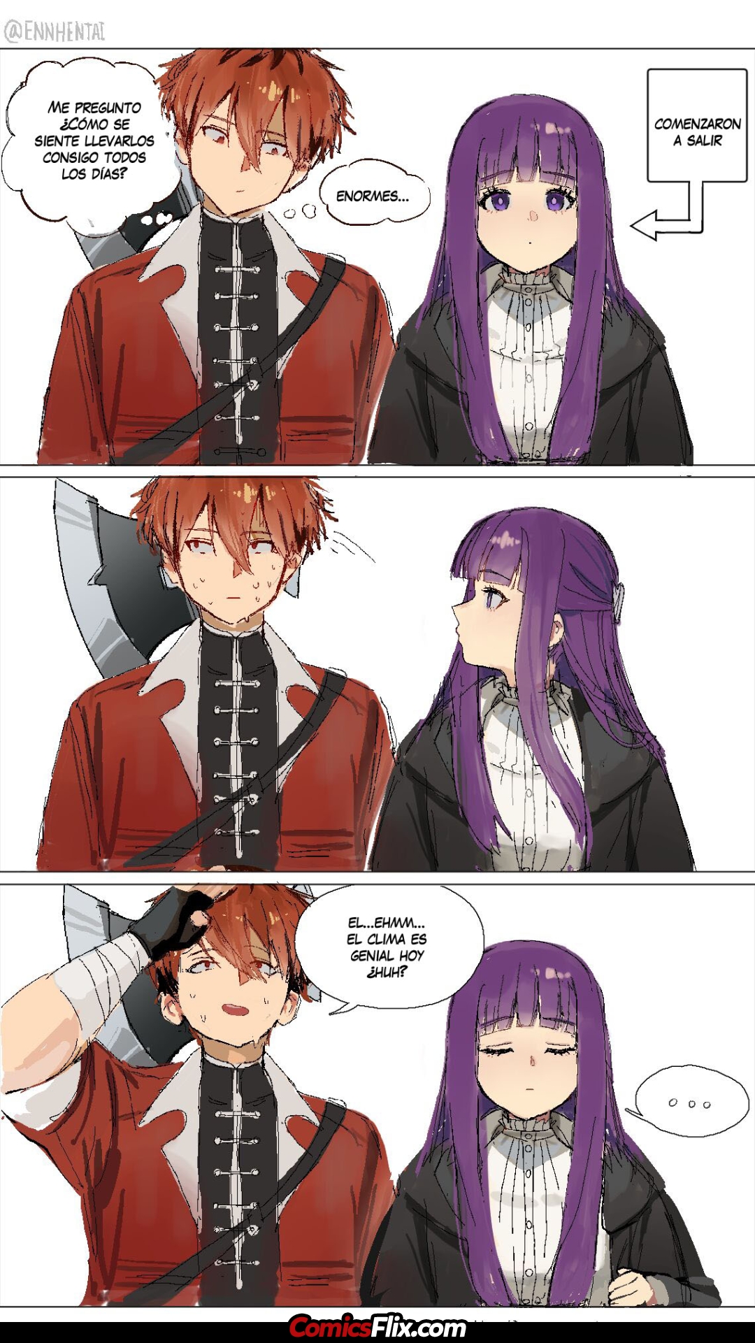 Comic Porno de [Ennhentai] Fern X Stark (Sousou No Frieren) (#1)
