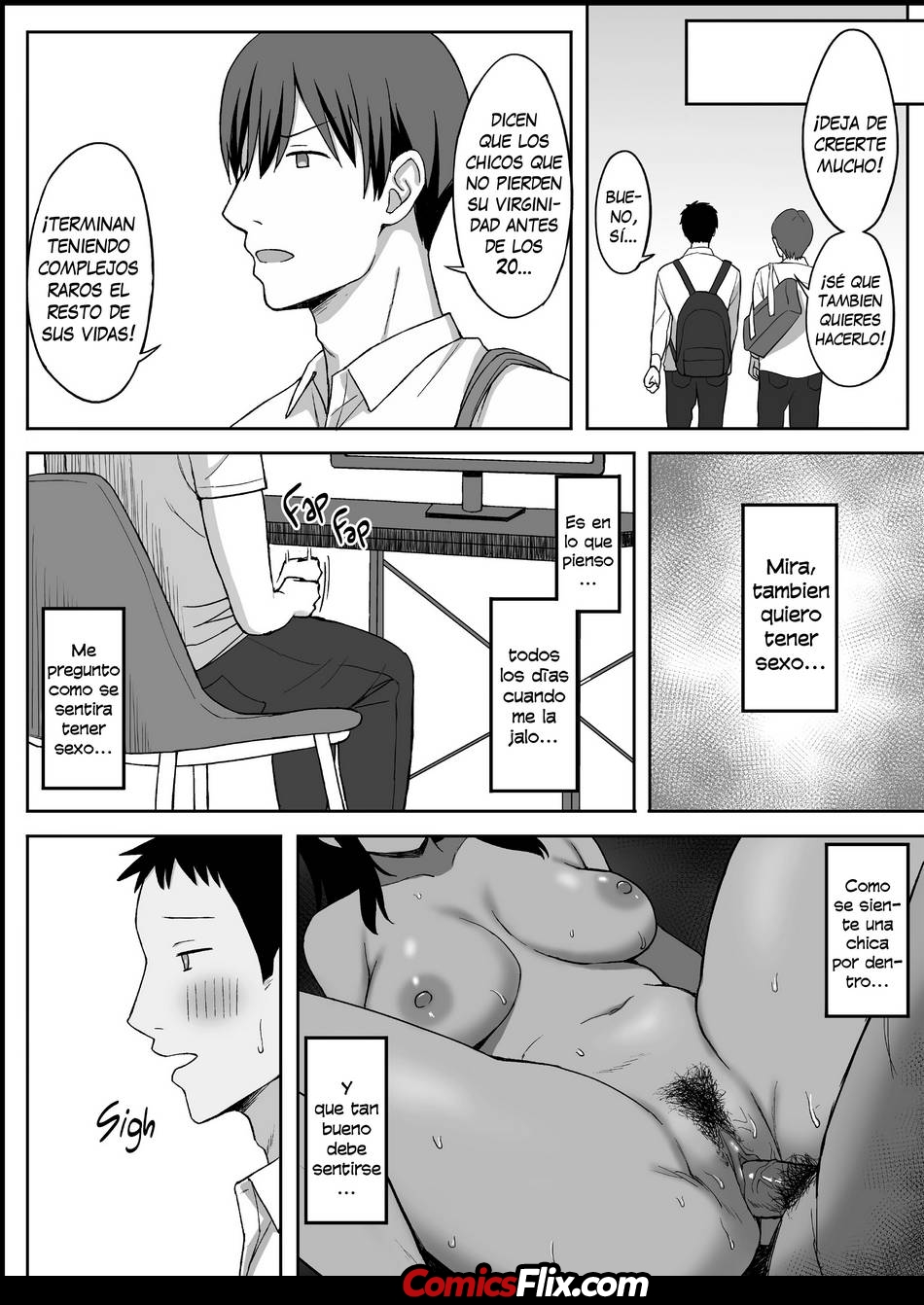 Comic Porno [Hiyori Hamster] Mi Acosadora Chichona Ahora Es Mi Novia (#4)