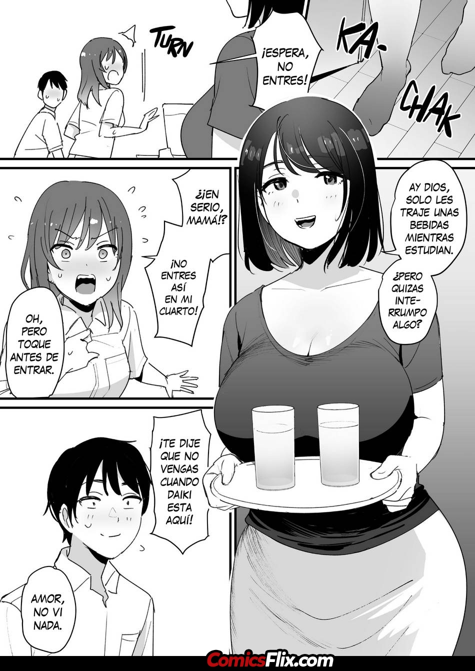 Comic Porno [Okta] En Su Lugar Dame A La Mama (#4)